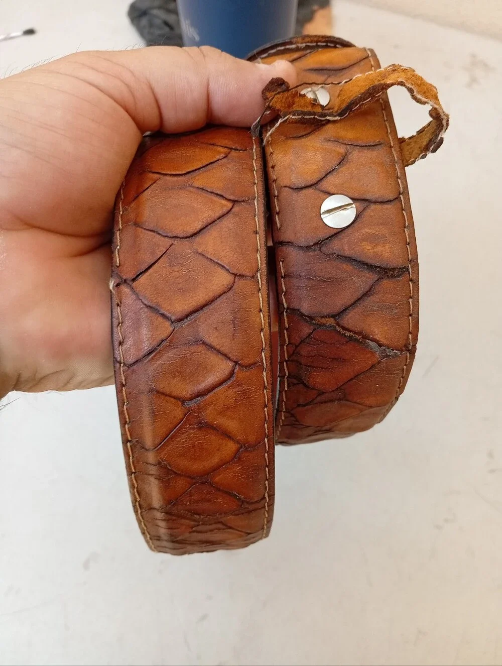 Anteater Leather Men’s Belt